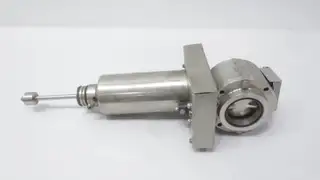 PENTAIR 2336237 STAINLESS PNEUMATIC LKV LEAKAGE WAFER BUTTERFLY VALVE 2.5IN