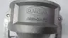 DIXON 4020-DA-SS STAINLESS CAM AND GROOVE COUPLER 4IN 2IN thumbnail 5