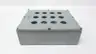 ALLEN BRADLEY 800T-12TZ 12-HOLE PUSHBUTTON ENCLOSURE 3IN 11IN 9.75IN thumbnail 3