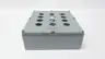 ALLEN BRADLEY 800T-12TZ 12-HOLE PUSHBUTTON ENCLOSURE 3IN 11IN 9.75IN thumbnail 4