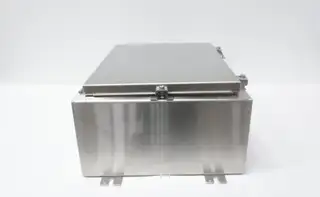 HOFFMAN A20H1608SSLP ENCLOSURE STAINLESS 16INX20INX8IN