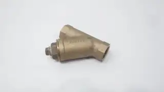 KECKLEY C84400 BRASS THREADED Y-STRAINER 1IN NPT 125