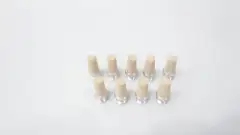 PACK OF 9 ARROW ASP-1 PNEUMATIC MUFFLER 1/8IN NPT