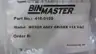BINMASTER 416-0109 MOTOR ASSEMBLY 115V-AC thumbnail 6