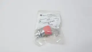 ALLEN BRADLEY 800FM-MT44 40MM TWIST TO RELEASE RED PUSHBUTTON