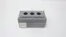 ALLEN BRADLEY 800H-3HZ4R PLASTIC PUSHBUTTON ENCLOSURE 3.75X3.375X2.375IN thumbnail 1