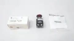 ALLEN BRADLEY 800T-FXNP16RA7 ILLUMINATED RED PUSH-PULL BUTTON 120V-AC