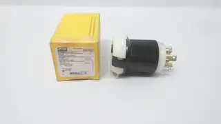 HUBBELL HBL2621 TWIST LOCKING MALE PLUG 250V-AC 30A AMP