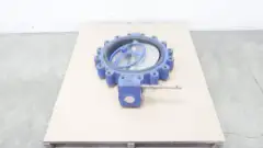 ABZ NSF-61-372 MANUAL GEAR OPERATED LUGGED IRON SS BUTTERFLY VALVE 16IN 150