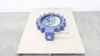 ABZ NSF-61-372 MANUAL GEAR OPERATED LUGGED IRON SS BUTTERFLY VALVE 16IN 150