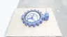 ABZ NSF-61-372 MANUAL GEAR OPERATED LUGGED IRON SS BUTTERFLY VALVE 16IN 150 thumbnail 3