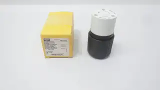 HUBBELL HBL2363 FEMALE CONNECTOR 20A 125/250V-AC 2P 3W