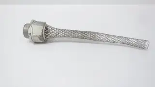 KELLEMS 074-01-1034 2IN STRAIGHT MALE DELUXE CORD GRIP W/ MESH