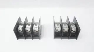 MERSEN MPDB67623 3 POLE INTERMEDIATE POWER DISTRIBUTION BLOCK 1000V-AC