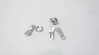 GRAINGER 1XPF1 NON LOCKING STEEL CAM TURN DOOR LATCH