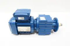SEW EURODRIVE RF27 DRN71MS4 GEARMOTOR 1720RPM 0.33HP 230/460V-AC