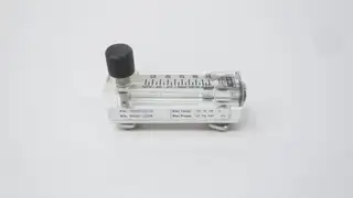 KING INSTRUMENT 75303122C13 VARIABLE AREA FLOW METER 10-100CFM 100 PSI