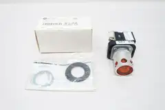 ALLEN BRADLEY 800T-QAH2A PUSHBUTTON AMBER 12-130V-AC 12-130V-DC ILLUMINATED