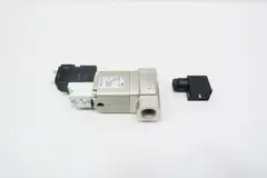 SMC VNC214A-15A-5DZ 2-WAY PROCESS VALVE 24V-DC 1/2IN NPT