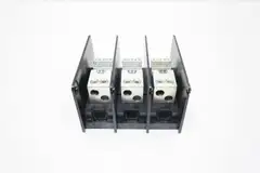 MERSEN MPDB67553 3 POLE POWER DISTRIBUTION BLOCK 1000V-AC 1000V-DC