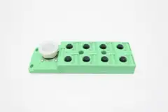 PHOENIX CONTACT SACB-8/16-L-M23 8-SLOT SENSOR/ACTUATOR DISTRIBUTOR BOX 24V-DC