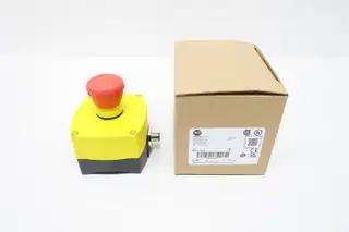 ALLEN BRADLEY 800F-1YMQ3 PUSH STOP EMERGENCY BUTTON
