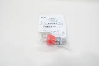 ALLEN BRADLEY 800FM-MT44 40MM TWIST TO RELEASE RED PUSHBUTTON