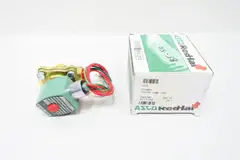 ASCO 8210G002 RED-HAT II SOLENOID VALVE 120V-AC 1/2IN NPT