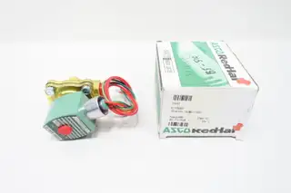 ASCO 8210G002 RED-HAT II SOLENOID VALVE 120V-AC 1/2IN NPT