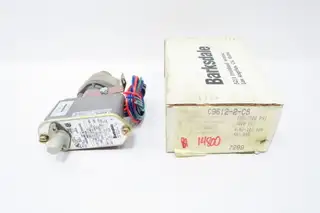 BARKSDALE C9612-2-CS PRESSURE SWITCH 300V-AC 125-1360PSI