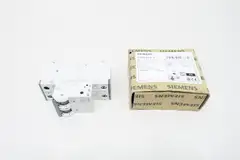 SIEMENS 5SY5210-7 MINIATURE CIRCUIT BREAKER 400V-AC 2P 10A AMP