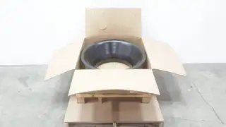 CHICAGO BLOWER DESIGN 36P STEEL CENTRIFUGAL FAN INLET CONE