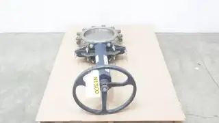 FABRI-VALVE F440529 MANUAL STAINLESS LUGGED KNIFE GATE VALVE 12IN 150