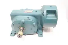 RELIANCE ELECTRIC 140CM16A RIGHT ANGLE GEAR REDUCER 3HP 25:1
