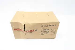 MIDLAND A-713-ML TOP-TRANSFER ANGLE VALVE 1IN